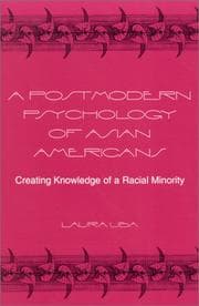 Tapa de A postmodern psychology of Asian Americans