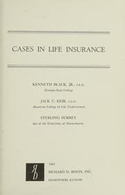 Tapa de Cases in life insurance