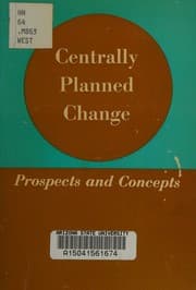 Tapa de Centrally planned change: prospects and concepts