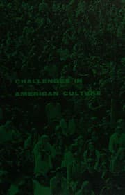 Tapa de Challenges in American culture
