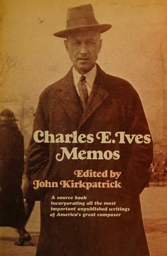 Tapa de Charles E. Ives Memos