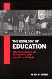 Tapa de The Ideology of Education