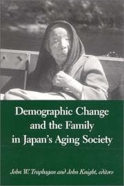 Tapa de Demographic Change and the Family in Japan's Aging Society