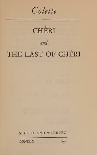 Tapa de Cheri,