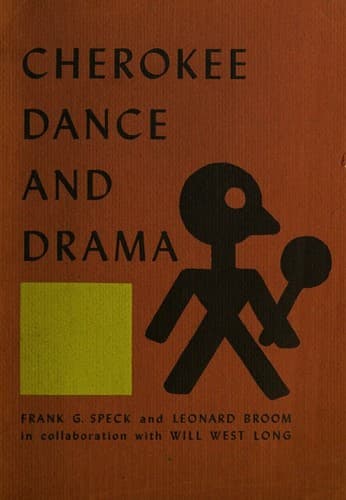 Tapa de Cherokee dance and drama,