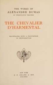 Tapa de The chevalier d'Harmental