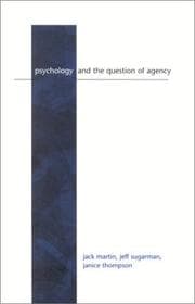 Tapa de Psychology and the question of agency