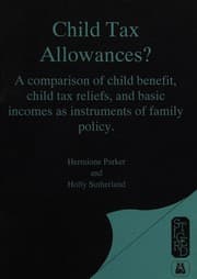 Tapa de Child tax allowances?