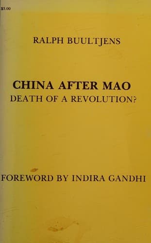Tapa de China after Mao