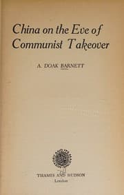 Tapa de China on the eve of Communist takeover