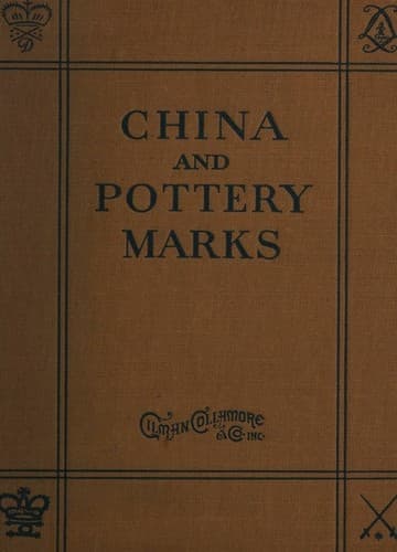 Tapa de CHINA AND POTTERY MARKS