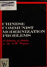 Tapa de Chinese Communist Modernization Problems