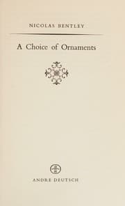 Tapa de A Choice of Ornaments