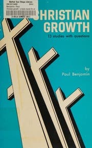 Tapa de Christian Growth 13 Studies with Questions
