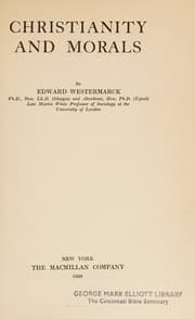 Tapa de Christianity and morals