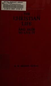Tapa de The Christian life and how to live it,