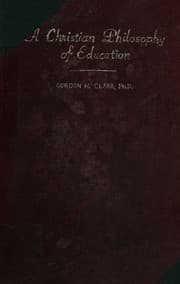 Tapa de A Christian philosophy of education
