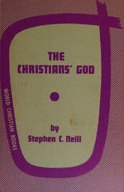 Tapa de The Christians' God (World Christian books)