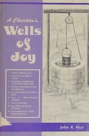 Tapa de A Christian's wells of joy