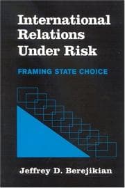 Tapa de International Relations Under Risk