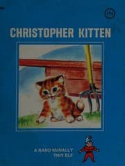 Tapa de Christopher Kitten (A Rand McNally Tiny Elf Book)