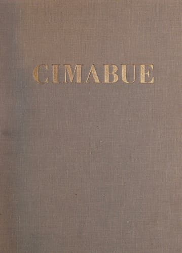 Tapa de Cimabue