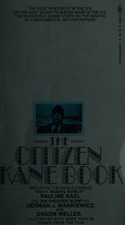 Tapa de Citizen Kane Book & Shooting Script