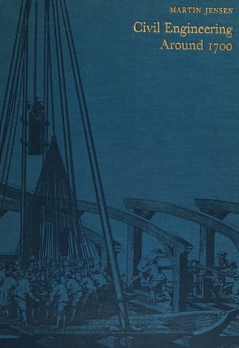 Tapa de Civil engineering around 1700