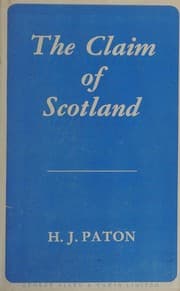 Tapa de The claim of Scotland