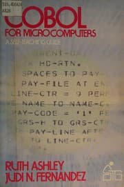 Tapa de COBOL for microcomputers