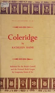 Tapa de Coleridge, (Bibliographical series of supplements to British book news on writers and their work)
