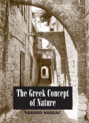 Tapa de The Greek Concept Of Nature (S U N Y Series in Ancient Greek Philosophy)