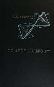 Tapa de College Chemistry 1964 (An Introductory Textbook of General Chemistry)