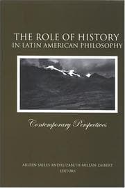 Tapa de Role of History in Latin American Philosophy