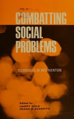 Tapa de Combatting social problems