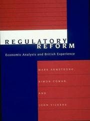 Tapa de Regulatory reform