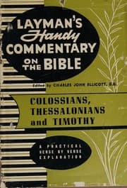Tapa de Commentary on the Epistle of Paul to the Colossians