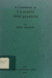 Tapa de A commentary on T. S. Eliot's Four quartets