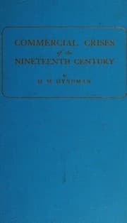 Tapa de Commercial Crises of the Nineteenth Century New Preface by John a Hobson