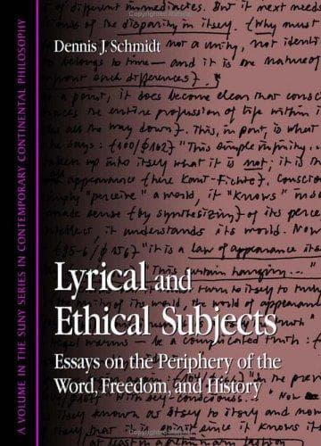 Tapa de Lyrical And Ethical Subjects