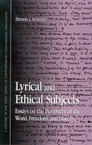 Tapa de Lyrical And Ethical Subjects