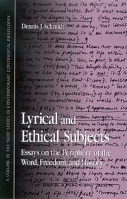Tapa de Lyrical And Ethical Subjects