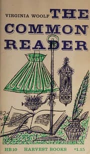 Tapa de The common reader, first series (Harvest books)