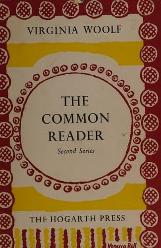 Tapa de The Common Reader Second Series