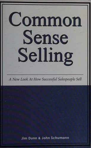 Tapa de Common Sense Selling