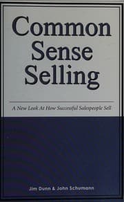 Tapa de Common Sense Selling