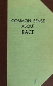 Tapa de Common sense about race