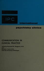 Tapa de Communication in clinical practice