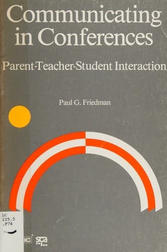 Tapa de Communicating in conferences