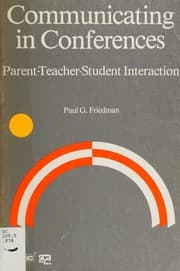 Tapa de Communicating in conferences